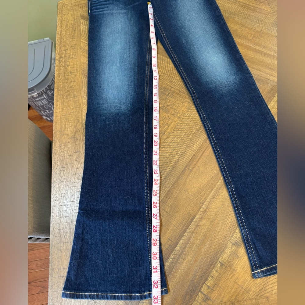 Hollister Dark Blue Y2K Low Rise Jeans - Picture 12 of 13
